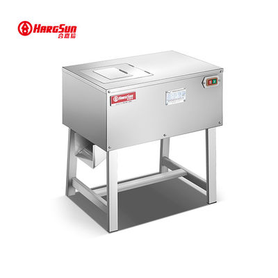 jakość  Horizontal Fresh Meat Cutting Machine 750w 45kg 120kg/H With Protective Cover fabryka